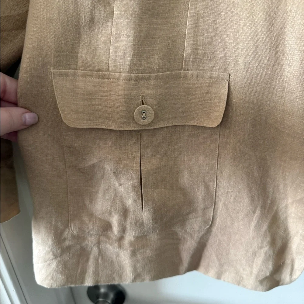 Merona Linen 4-Pocket Blazer - Picture 3 of 8